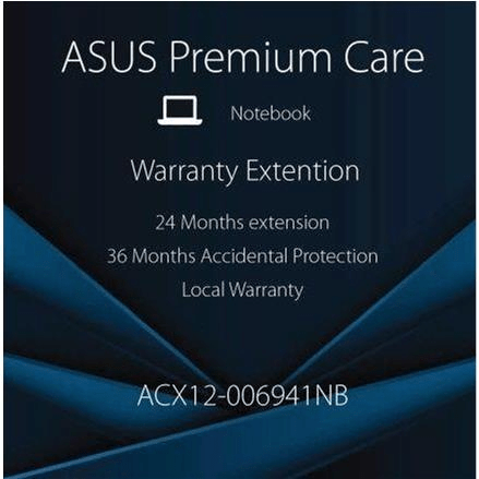 ASUS ACX12-006941NB - UPGRADE FRON 1 YEAR TO 3 YEAR LOCAL WARRANTY WITH ACCIDENTAL DAMAGE PROTECTION (VIRTUAL ASUS NB ProArt