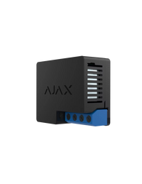 AJAX Security - Automation - Black WallSwitch, Power Relay to Control 100/230V Power Supply Remotely |