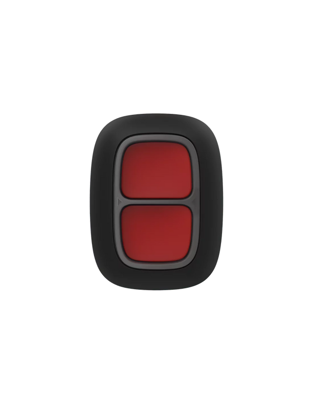 AJAX Security - DoubleButton Jeweller - Double Black Wireless Smart Button for Panic and Control Modes |
