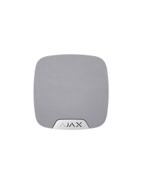 AJAX Security - HomeSiren Jeweller - White Indoor Compact Wireless Siren | AJAX-HS-INDR-W