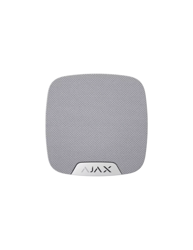 AJAX Security - HomeSiren Jeweller - White Indoor Compact Wireless Siren | AJAX-HS-INDR-W