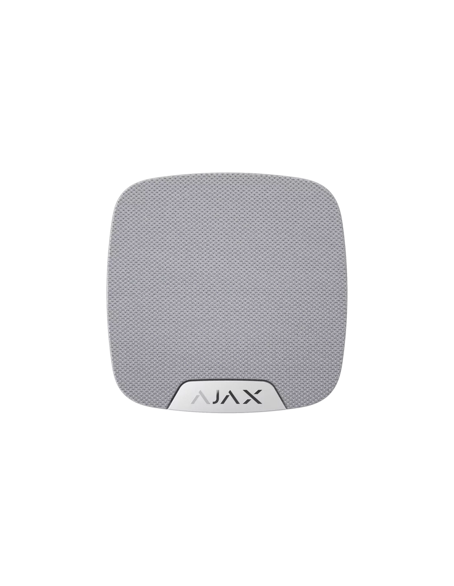 AJAX Security - HomeSiren Jeweller - White Indoor Compact Wireless Siren | AJAX-HS-INDR-W