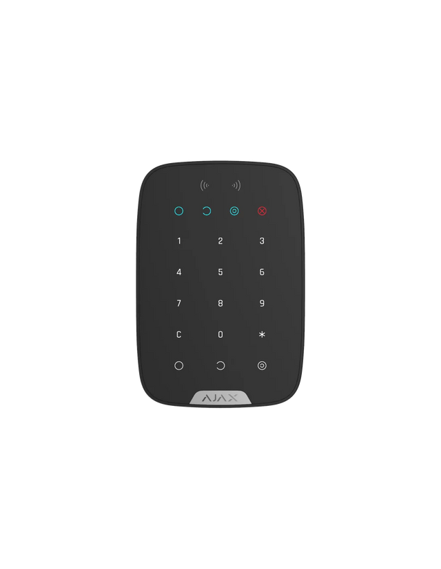 AJAX Security - Keypad Plus Jeweller, Wireless Black Indoor Keypad | AJAX-KP-PLUS-B