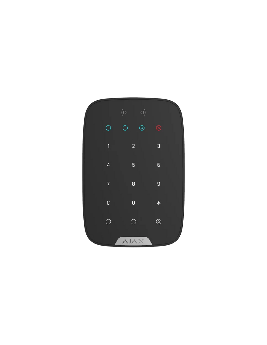 AJAX Security - Keypad Plus Jeweller, Wireless Black Indoor Keypad | AJAX-KP-PLUS-B