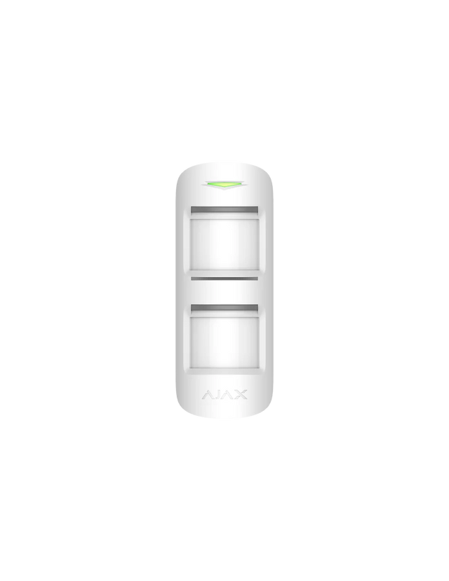 AJAX Security - MotionProtect - White Wireless Outdoor Motion Detector with Anti-Masking & Pet Immunity |