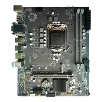 Arktek Intel H510 Chipset, Socket LGA1200, Dual Channel DDR4, Integrated Intel Graphics, 2 x DDR4 Slots, Realtek 100/1000 Gigabit LAN, Realtek Audio, 3 x SATA3.0 Ports, 4 x USB 2.0, 4 x USB 3.0, 1 x PCI Express x16 slot, Micro-ATX