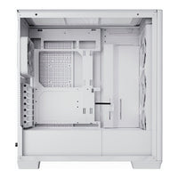 APNX C1-R Premium ATX Mid-Tower PC Case White 4x 120mm PWM ARGB Fans Tempered Glass - Image 4