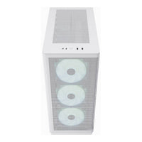 APNX C1-R Premium ATX Mid-Tower PC Case White 4x 120mm PWM ARGB Fans Tempered Glass - Image 3