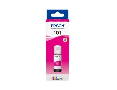 Epson 101 Ecotank Magenta Ink Bottle 70ml, 5200 Pages
