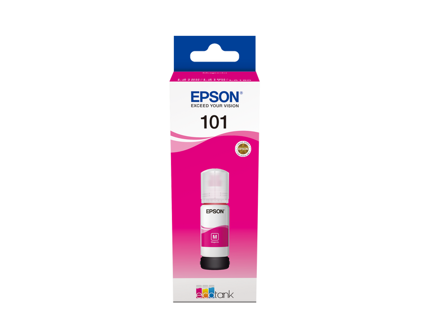 Epson 101 Ecotank Magenta Ink Bottle 70ml, 5200 Pages