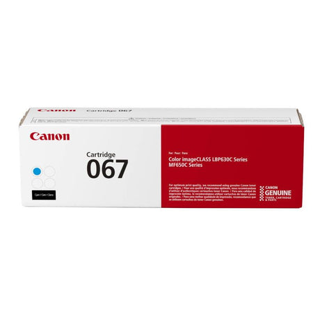 Canon Toner Crg 067 Cyan