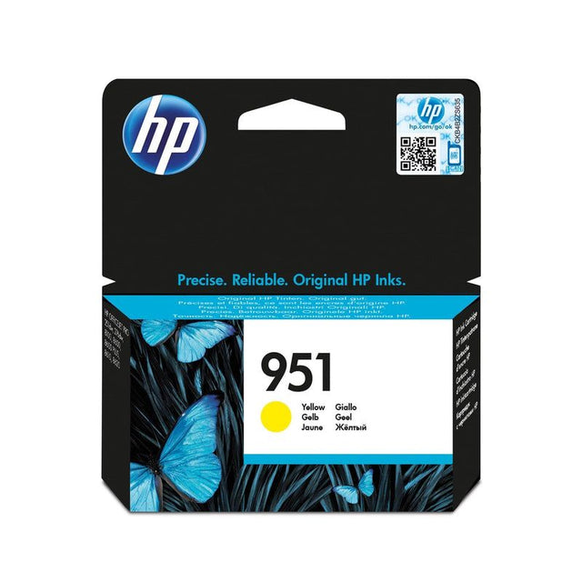 HP 951 Yellow Original Ink Cartridge ~535 pgs