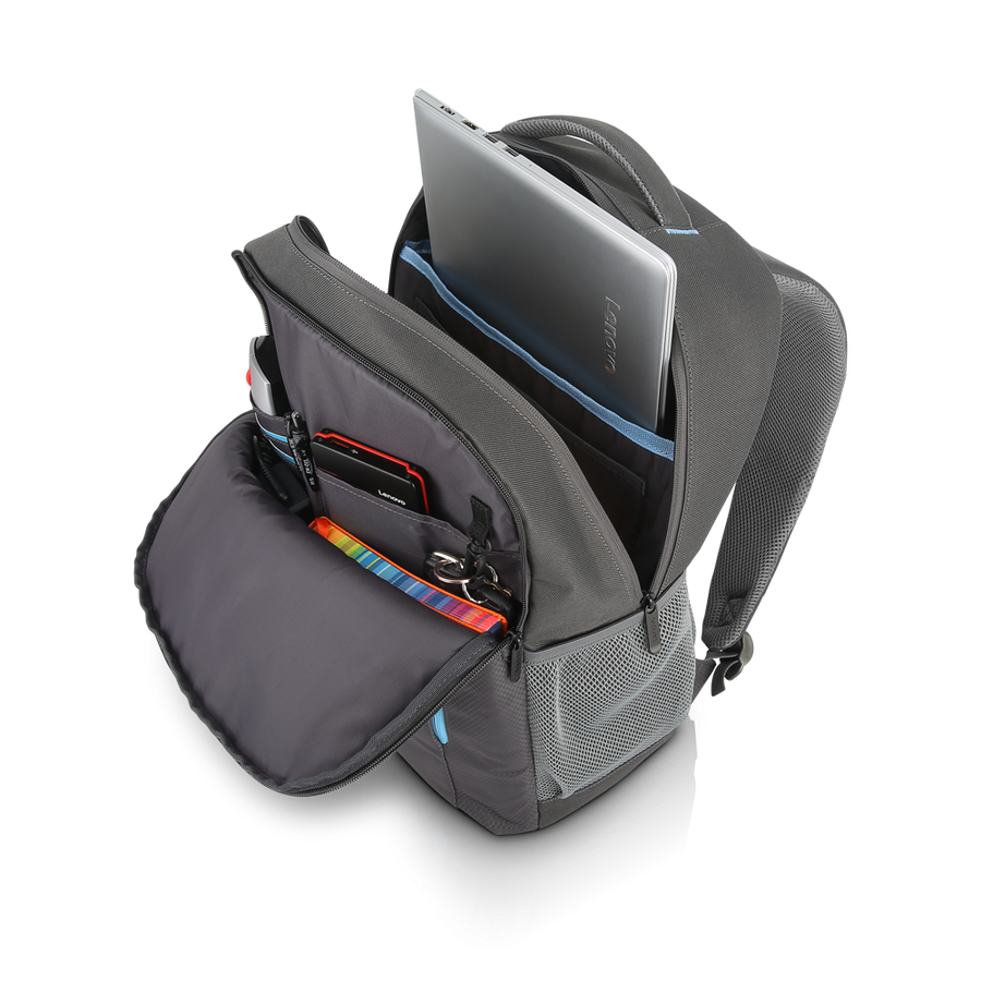 Lenovo 15.6” Laptop Everyday Backpack B515 Gray-ROW