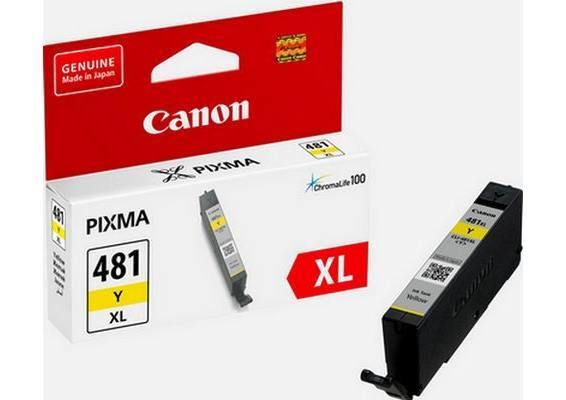 CANON INK CARTRIDGE CLI-481 H/YIELD YELLOW