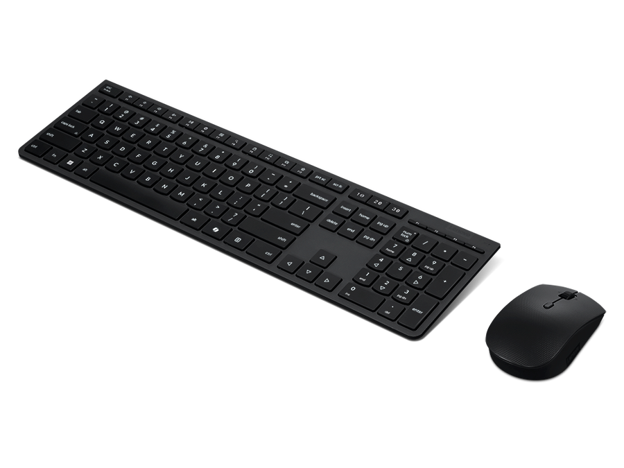 Lenovo Professional Wireless Rechargeable Combo Keyboard and Mouse -US English