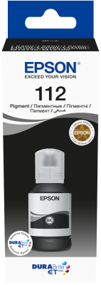 Epson 115 Ecotank Pigment Black Ink Bottle 70ml, 2300 Photos