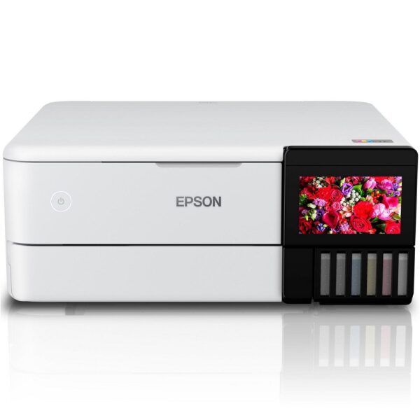 Epson Ecotank L8160, A4 Colour 3-in-1,USB, WiFi, Wi-Fi Direct & Ethernet  White Photo Prin