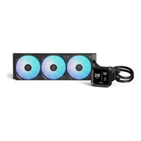 AeroCool APNX LC1-D 360mm ARGB AIO Liquid CPU Cooler Black 3.95-inch IPS LCD Display 320W TDP Copper Block - Image 5