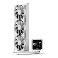 AeroCool APNX LC1-D 360mm ARGB AIO Liquid CPU Cooler White 3.95-inch IPS LCD Display 320W TDP Copper Block - Image 2