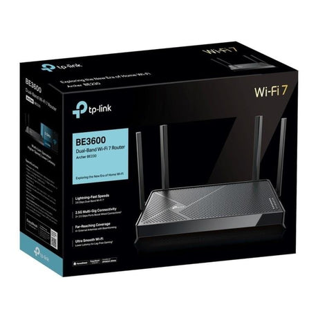 TP-Link BE3600 Dual Band Wi-Fi 7 Router