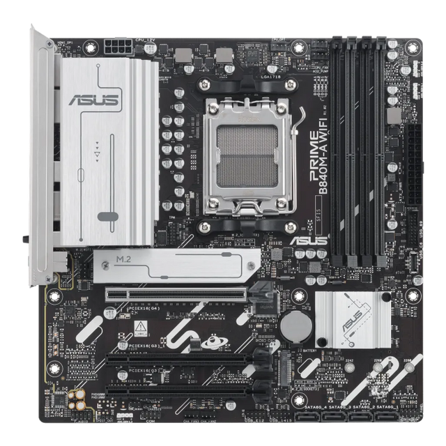 ASUS Prime B840M-A WiFi Micro-ATX Motherboard Intel LGA1851 DDR5 WiFi