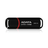 Equip ADATA UV150 USB 3.2 64GB Snap Cap Black