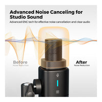 NearStream Podcast/Condenser Microphone with Desk Stand - Image 5