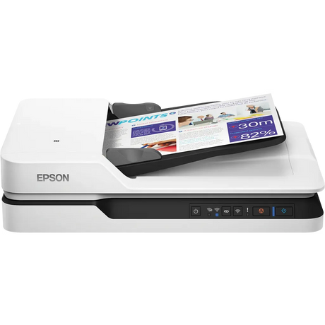 Epson WorkForce DS-1660W-Flatbed with ADF, A4, Passport scan, Duplex 1200x1200DPI, 25ppm