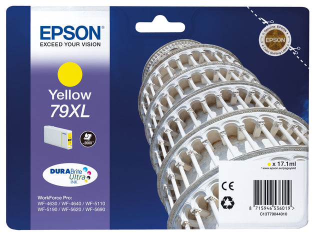 Epson Ink Cartridges Yellow XL T79044010 WF-5110DW