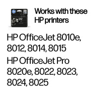 HP 912 Black Original Ink Cartridge, 250 pages - Image 2