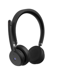 Lenovo Wireless Bluetooth On-Ear Headset 60H Battery Noise-Cancelling Boom Mic Black - Image 4