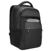 Targus Citygear 14 Laptop Backpack Black Durable backpack to carry your tech; the perfect commuter backpack Dome Protection System; shock-absorbing layers dissipate any impact pressure on laptop & tablet inside Dedicated laptop & tablet compartments