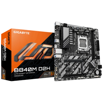 Gigabyte B840M D2H AMD Socket AM5 Micro ATX Motherboard