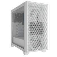 Corsair White Mid-Tower ATX PC Gaming Case Tempered Glass