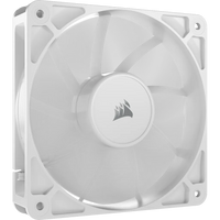Corsair RS120 120mm PWM Case Fan 420-2100 RPM 72.8 CFM (White)