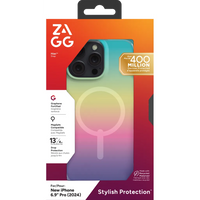 ZAGG Milan Snap Iridescent Case for iPhone 16 Pro Max MagSafe Compatible