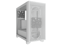 Corsair 3000D AirFlow Clear ATX Mid Tower PC Case - White