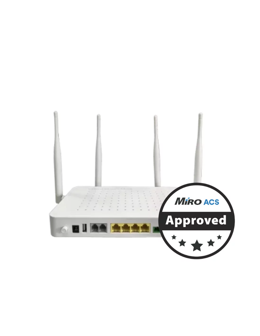 BDCOM xPON ONU/ONT, 802.11ac with 4 x GB LAN, 2 x POTS