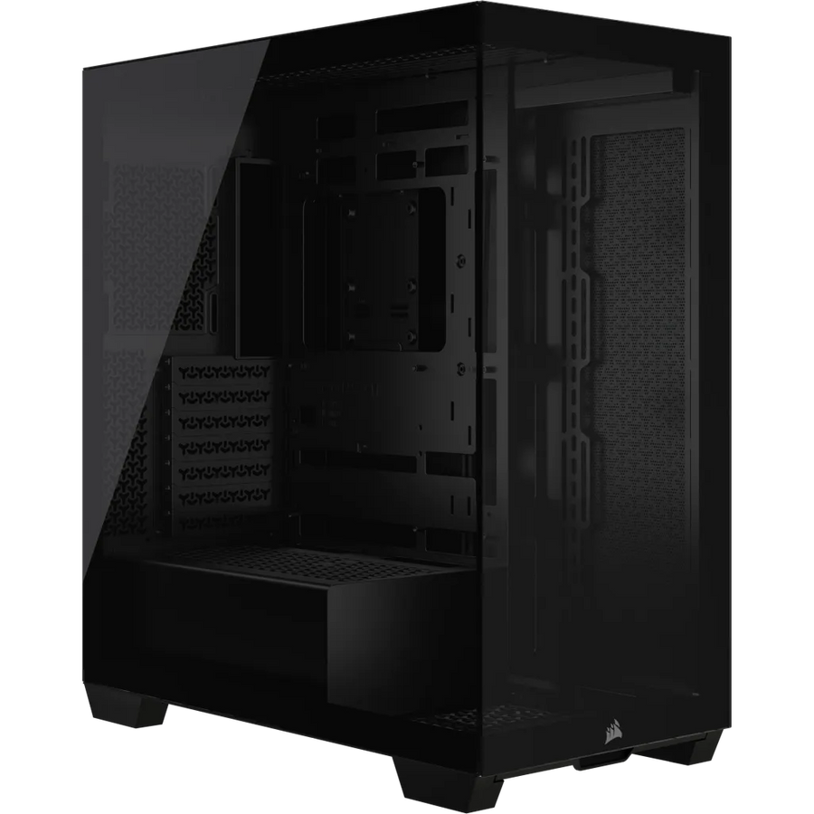 Corsair 3500X Midi Tower ATX PC Case Tempered Glass Side Panel USB-C (Black)