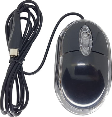 Optical Mouse PS2 Black 3 Button