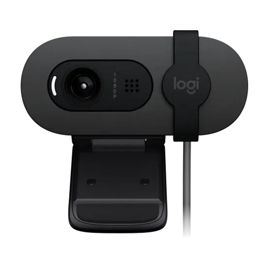 Logitech Brio 100 Full HD 1080p Webcam Graphite USB-A