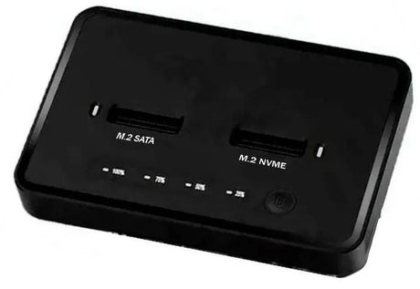 Dual BAY M.2 SSD Dock with Clone