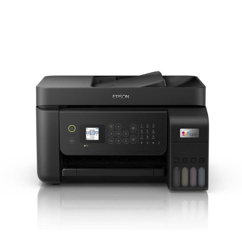 Epson 33ppm Mono 15ppm Colour A4 Print Scan Copy USB Wi-Fi/Wi-FiDirect Ethernet ADF incl 1 set of ink (2 x Black)