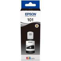 Epson 101 Ink Bottles Black 127ml Ecotank L4150 / L4156 / L4160 / L4260 / L6160 / L6170 / L6176 / L6190 / L6270 / L6290 / L6370 / L14150 7500 pages