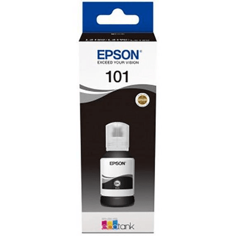 Epson 101 Ink Bottles Black 127ml Ecotank L4150 / L4156 / L4160 / L4260 / L6160 / L6170 / L6176