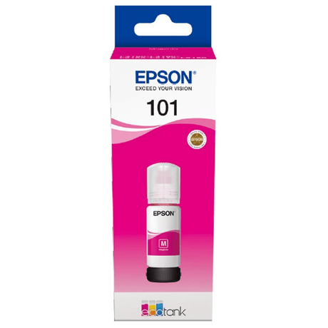 Epson 101 Ink Bottles Magenta 70ml Ecotank L4150 / L4156 / L4160 / L4260 / L6160 / L6170