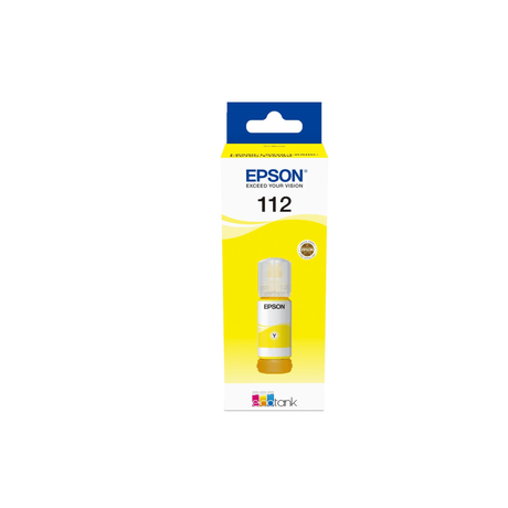 Epson 112 Ink Bottles Yellow 70ml L6580 / L15150 / L15160 6000 pages
