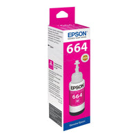 Epson T6643 EcoTank Magenta Ink Bottle 70ml for L-Series Printers - Image 2
