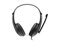 CANYON PC headset CHSU-1 PC Mic USB 2m Black