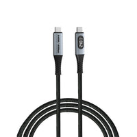 Verbatim Sync & Charge Cable USB-C to USB-C 240W 40 Gbps Display 120 cm